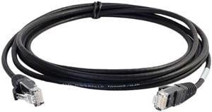 C2G 01099 Cat6 Slim Cable - Snagless Unshielded Slim Ethernet Network Patch Cable, Black (1.5 Feet, 0.46 Meters)