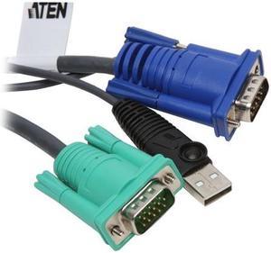 ATEN 4 ft. USB Intelligent KVM Cable 2L5201U