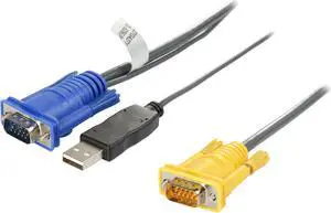 ATEN 19.69 ft. KVM USB Cable 2L5206UP