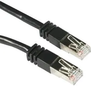 C2G 28691 5 ft. Cat5e Snagless Shielded (STP) Ethernet Network Patch Cable - Black