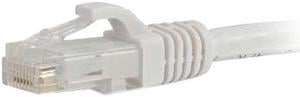 C2G 31353 Cat6 Cable - Snagless Unshielded Ethernet Network Patch Cable, White (35 Feet, 10.66 Meters)