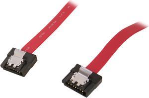 Nippon Labs Ultra Thin Premium SATA II Cable 1M (3.28 ft.) Mini SATA Cable with Locking Latch SATA 2 for SATA I and SATA II Hard Drive 3.28ft Model SATA-1-MINI 3.28 feet