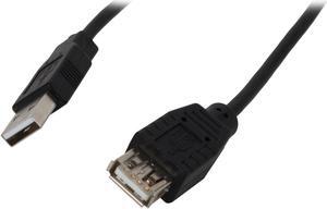 Nippon Labs USB-10-MF-BK 10 ft. Black USB Extension 10ft Cable 10 feet - OEM
