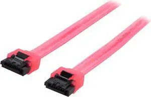 Nippon Labs SATA3L-2FT-RD 2 ft. SATA III Cable w/ Locking Latch 2 feet - OEM