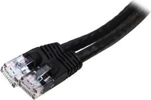 Nippon Labs CAT6MB-7BK 7 ft. CAT 6 UTP Injection Molded Boot Patch Ethernet Cable, Black - OEM