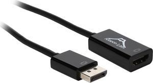 Nippon Labs AD-DP-HDMI-EYE 6" DP1.2 to HDMI Active Adapter, 4K, Eyefinity Supports - OEM