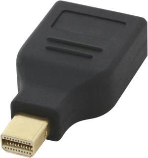 Nippon Labs 30DP-MDP201-BK Mini DisplayPort to DisplayPort Adapter (Mini DP Male to DP Female)