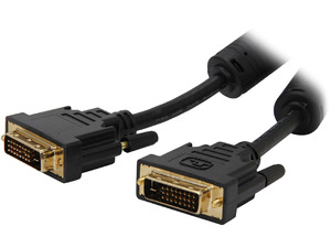 Câble Répartiteur DMS-59 Mâle Vers Double DVI Femelle - 16 Cm, Pour Cartes Graphiques Multi-écrans