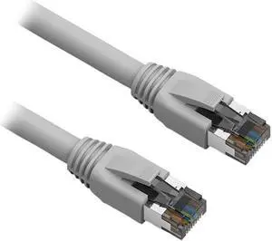 Nippon Labs Cat8 RJ45 0.5FT Ethernet Patch Internet Network LAN Cable, Indoor/Outdoor, 24AWG, Shielded Latest 40Gbps 2000Mhz, Weatherproof S/FTP for Router, PS4, PS5, Xbox, PoE, Switch, Modem (Gray) Nippon Labs Cat8 RJ45 0.5FT Ethernet Patch Internet Network LAN Cable, Indoor/Outdoor, 24AWG, Shielded Latest 40Gbps 2000Mhz, Weatherproof S/FTP for Router, PS4, PS5, Xbox, PoE, Switch, Modem (Gray)