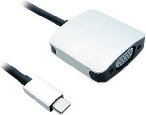 Nippon Labs 5.9 inch USB-C Male to VGA Female Adapter - 4K x 2K 60USB31C-VGAF