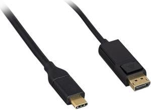 Nippon Labs USB 3.1 10 ft. USB-C to DisplayPort Cable 4K@60HZ, 10' Type C to DP Adapter Cable, Black