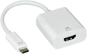 Nippon Labs 4K@60Hz USB 3.1 Type-C to HDMI Adapter, 30UC-CHDMI-4K60 White Type-C Converter