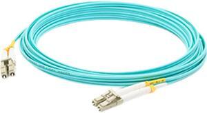 AddOn 3m Laser Optimized Multi-Mode Fiber (LOMM) Duplex SC/LC OM3 Aqua Patch Cable