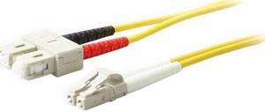 AddOn 3m Single-Mode Fiber (SMF) Duplex SC/LC OS1 Yellow Patch Cable