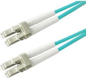 AddOn 10m Laser Optimized Multi-Mode Fiber (LOMM) Duplex LC / LC OM3 Aqua Patch Cable