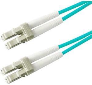 AddOn 30m Laser Optimized Multi-Mode Fiber (LOMM) Duplex LC/LC OM3 Aqua Patch Cable