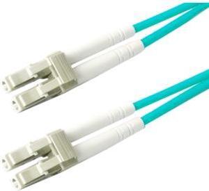 AddOn 5m Laser Optimized Multi-Mode Fiber (LOMM) Duplex LC/LC OM3 Aqua Patch Cable