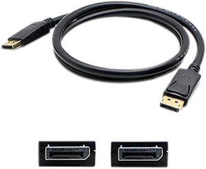 AddOn Bulk 5 Pack 1ft (0.3M) DisplayPort Cable - M/M