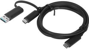 Lenovo Hybrid USB-C with USB-A Cable