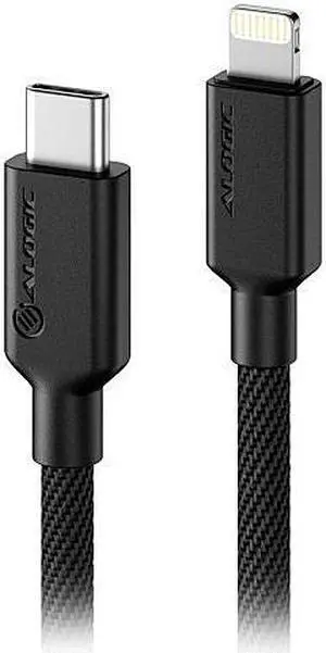 ALOGIC ELPC8P01-BK Black Elements Pro USB-C to Lightning Cable - 1m