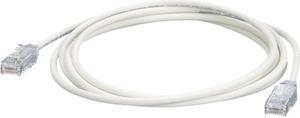 Panduit UTP28SP7 7 ft. Cat 6 Off White Cable EA CU PC 28 AWG UTP