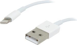 VisionTek 900704 White Lightning to USB White 1 Meter Cable