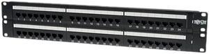 Tripp Lite 48-Port 2U Rackmount Cat6 110 Patch Panel 568B, RJ45 Ethernet (N252-048)