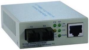 Tripp Lite Fiber Optic - 10/100BaseT to 100BaseFX-SC Multimode Media Converter, 2km, 1310nm (N784-001-SC)