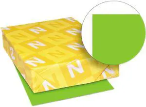 Astrobrights Colored Card Stock 65 lb. 8-1/2 x 11 Martian Green 250 Sheets 21811
