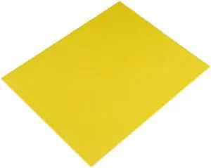 Pacon Colored Four-Ply Poster Board, 28 x 22, Lemon Yellow, 25/Carton