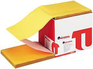 UNIVERSAL Multicolor Paper 4-Part Carbonless 15lb 9-1/2 x 11 Perforated 900 Sheets 15874