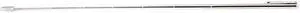 Slimline Pen-Size Pocket Pointer w/Clip, Extends to 24-1/2", Silver