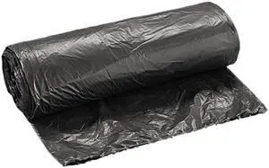 Boardwalk 2432L L-Grade Can Liners, 24 x 32, 16gal, .35mil, Black, 25/Roll, 20 Rolls/Carton, 1 Carton