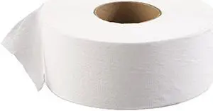 Boardwalk 6101 JRT Jr. Bath Tissue, Jumbo, 1-Ply, 3 5/8" x 2000ft, 9" dia, White, 12/Carton, 1 Carton