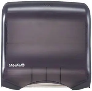 San Jamar Ultrafold Towel Dispenser 11 1/2w x 6d x 11 1/2h Black Pearl T1750TBKRD