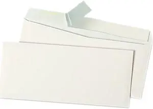 Peel Seal Strip Business Envelope, #9, White, 500/Box