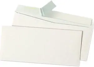 Peel Seal Strip Business Envelope, #10, White, 500/Box