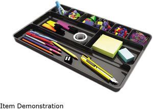 UNIVERSAL Recycled Drawer Organizer Nine Compartments Plastic 14 x 9 x 1 1/8 08120