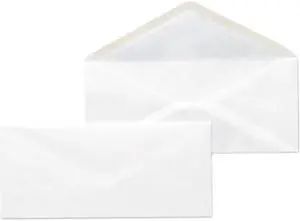 Business Envelope, V-Flap, #10, White, 500/Box