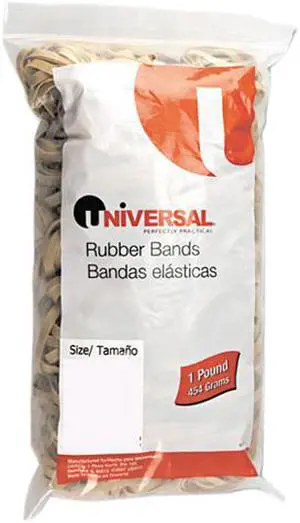 UNIVERSAL Rubber Bands Size 62 2-1/2 x 1/4 490 Bands/1lb Pack 00162