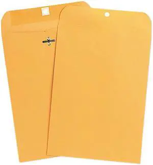 Kraft Clasp Envelope, Side Seam, 28Lb, 7 1/2 X 10 1/2, Light Brown, 10