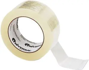 Box Sealing Tape, 1.88" X 109 Yds, 3" Core, Clear, 6/Pack