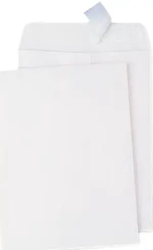 Pull & Seal Catalog Envelope, 9 X 12, White, 100/Box