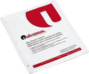 Write-On/Erasable Indexes W/White Tabs, 5-Tab, Letter, White, 5/Set