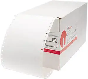 Dot Matrix Printer Labels, 1 Across, 2-15/16 X 5, White, 3000/Box