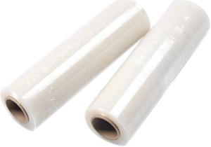 Handwrap Stretch Film, 18w x 1500' Roll, 20 mic (80 Gauge), 4 Rolls/Ca