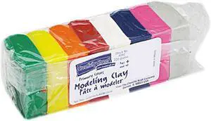 Modeling Clay Assortment, 27 1/2G Each Assorted Bright, 220 G
