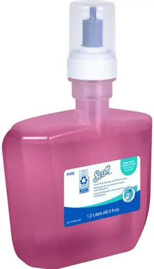 Scott Pro (formerly Kleenex) Liquid Hand Soap with Moisturizers (91592), Pink, Floral Scent, 1.2L E-Cassette, 2 Bottles / Case - Same Kleenex quality, now Scott branded