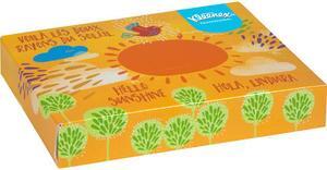 Kleenex Professional Facial Tissue for Business (21195), Flat Tissue Boxes, 80 Junior Boxes / Case, 40 Tissues / Box