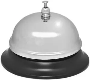 Sparco 01583 Nickel Plated Call Bell - 1 Each